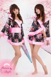 Модное японское кимоно