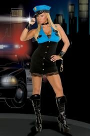 Игровой костюм "Женщина-полицейский"